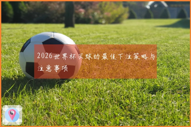 2026世界杯买球的最佳下注策略与注意事项